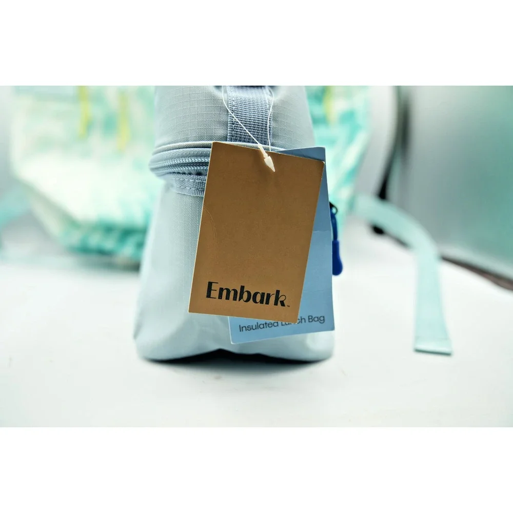EcoTech Tie-Dye Backpack with Embark Lunch Bag‎ and Back to School Supply Set